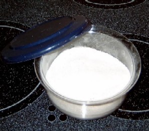 Gemahlene Eierschalen