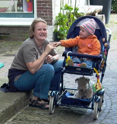 Teddy auf Texel 2007
